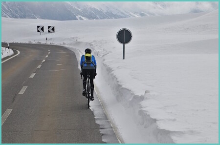 Radfahren im Winter